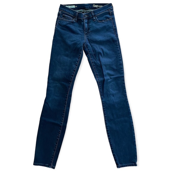 Gap Skinny Jeans Medium Wash Denim Jeggings Revolution Legging Size 27 - Picture 1 of 9